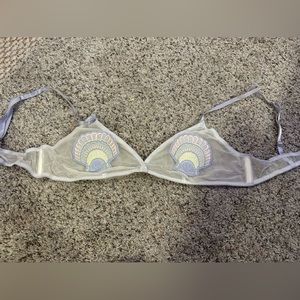 Urban Outfitters Seashell Sheer Bra